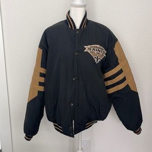 90’s Vintage New Orleans Saints NFL jacket, size Medium